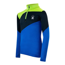 Load image into Gallery viewer, Spyder Boys' Ambush Zip T-Neck Top
