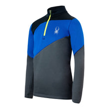 Load image into Gallery viewer, Spyder Boys' Ambush Zip T-Neck Top
