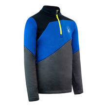 Load image into Gallery viewer, Spyder Boys' Ambush Zip T-Neck Top
