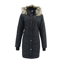 Load image into Gallery viewer, Maralyn &amp; Me Junior Fur Trimmed Hooded Puffer Jacket
