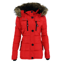 Load image into Gallery viewer, Canada Weather Gear Women's Puffer Jacket with Fur Trim Hood
