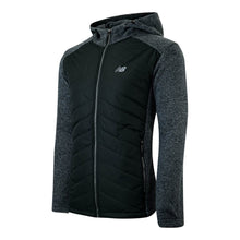 Load image into Gallery viewer, New Balance Men's Quilted Full-Zip Fleece Hooded Jacket
