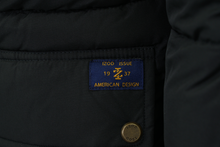 Load image into Gallery viewer, IZOD Men's Sherpa-Lined Collar Winter Jacket Black 2XL
