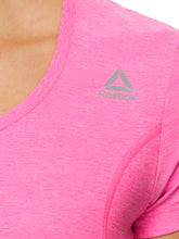 Load image into Gallery viewer, Reebok Women's Fitted Performance Reverse Marled Jersey T-Shirt
