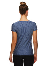 Load image into Gallery viewer, Reebok Women's Fitted Performance Reverse Marled Jersey T-Shirt
